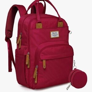 Red Diaper Bag